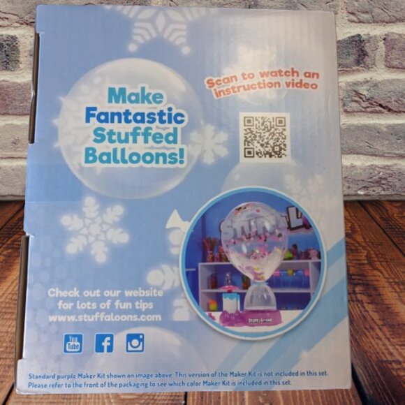 STUFFaLOONS Snowglobe Maker Kit Value Set Stuffed Balloon Maker Kit / Sealed - Picture 4 of 9